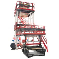 DB-55×2、60x1/1500Hdpe-Ldpe三層共擠吹膜機組